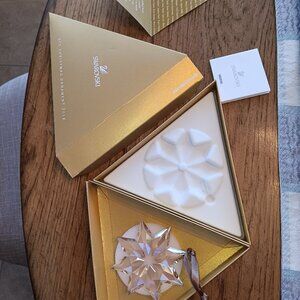 Swarovski SCS 2013 Annual Edition Goldtone Large Ornament 5004491